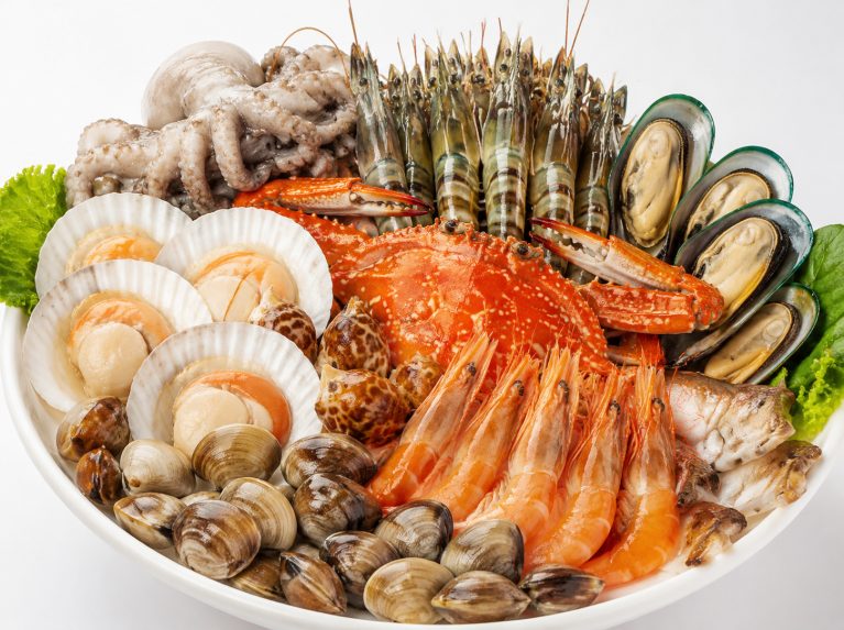 手工海胆虾仁水饺